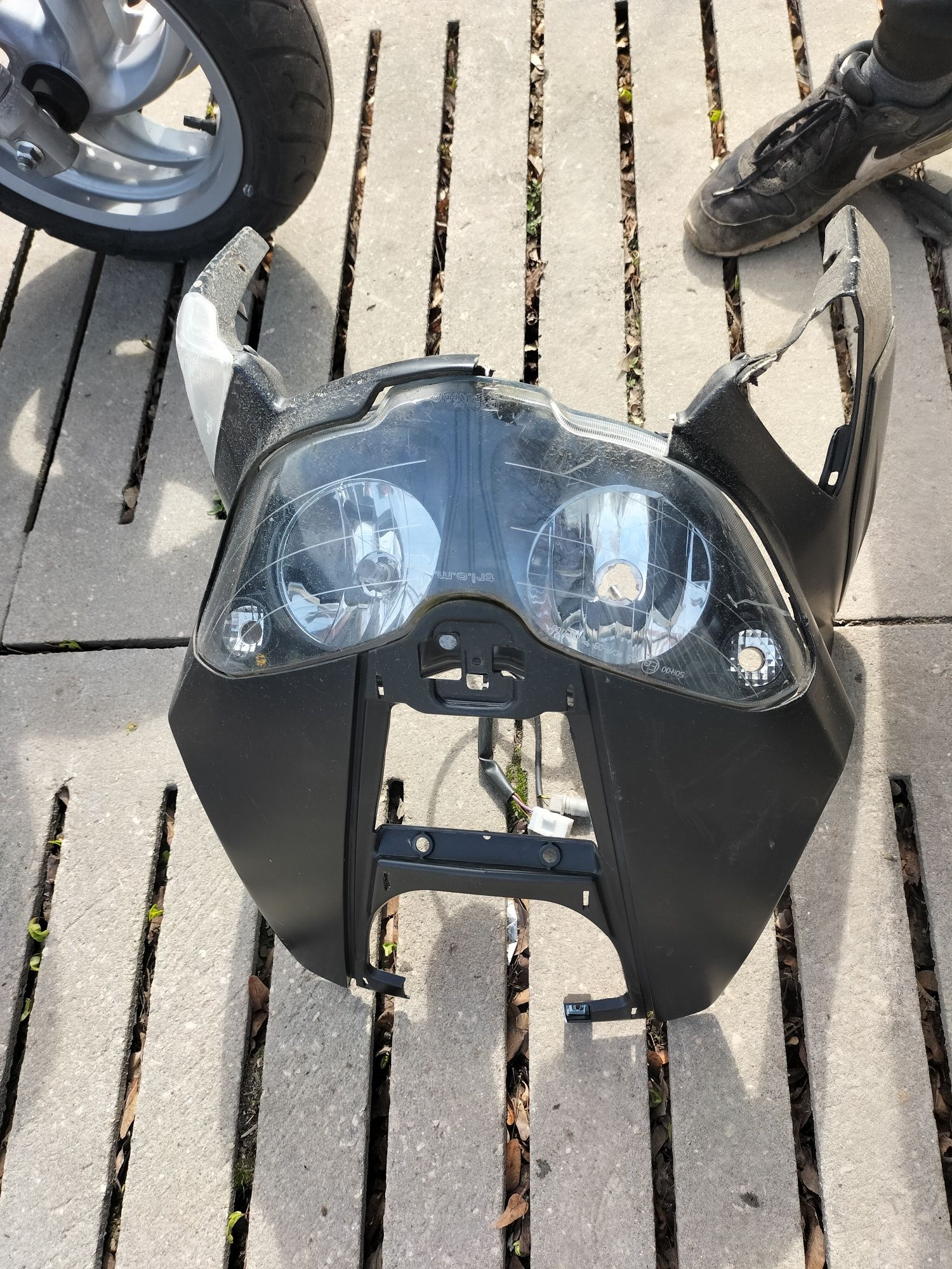 Czacha,czasza lekko uszkodzona Gilera Runner SP