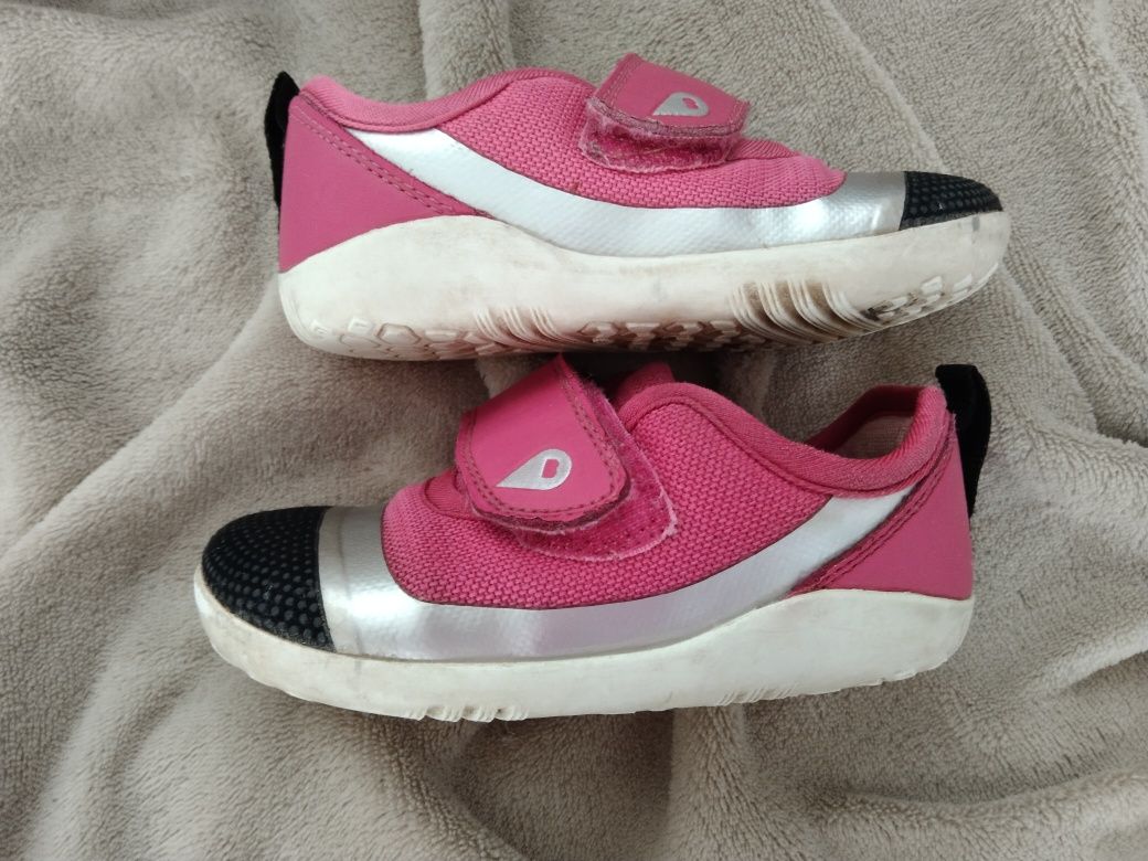 Bobux sneakersy trampki adidasy różowe barefoot