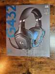 Logitech G432 Czarno-Niebieskie