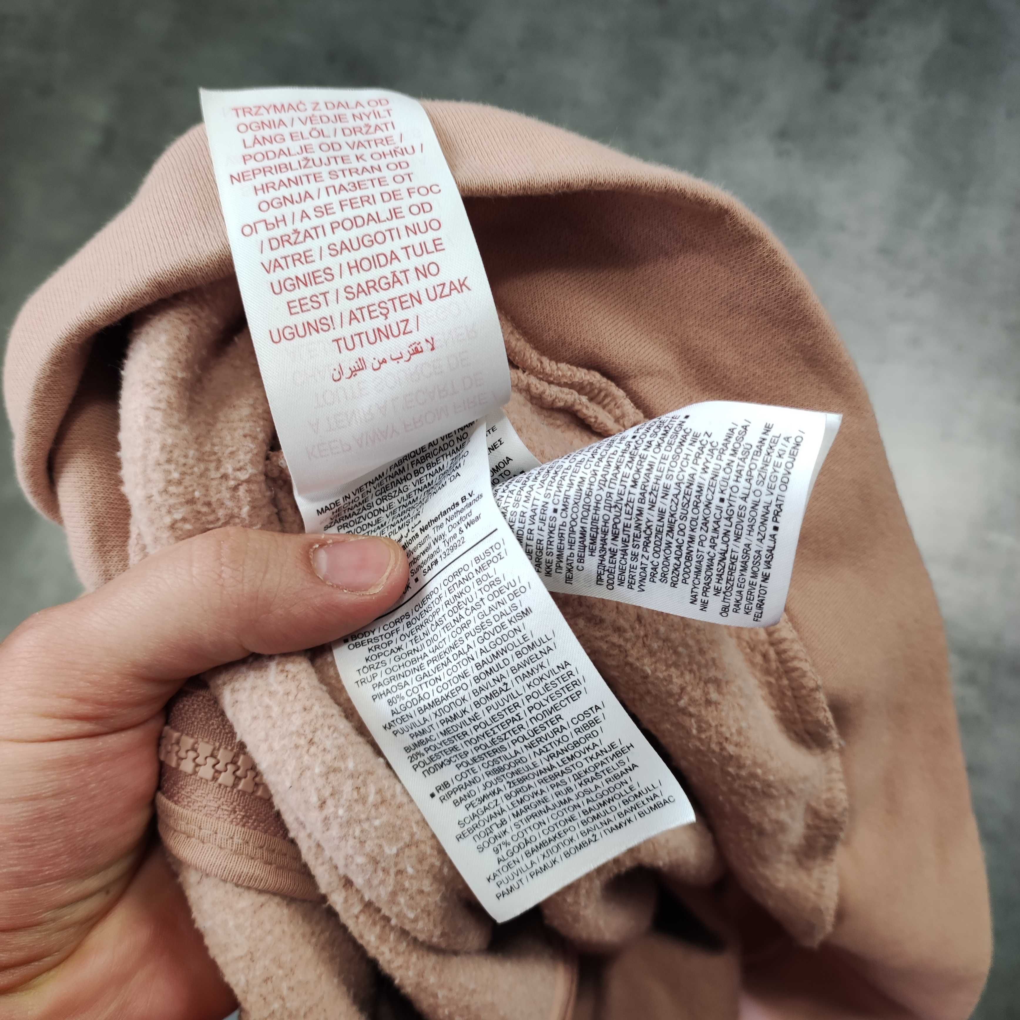 DAMSKA Bluza Rozpinana z Kapturem Hoodie Misio Nike Bawełna Małe Logo