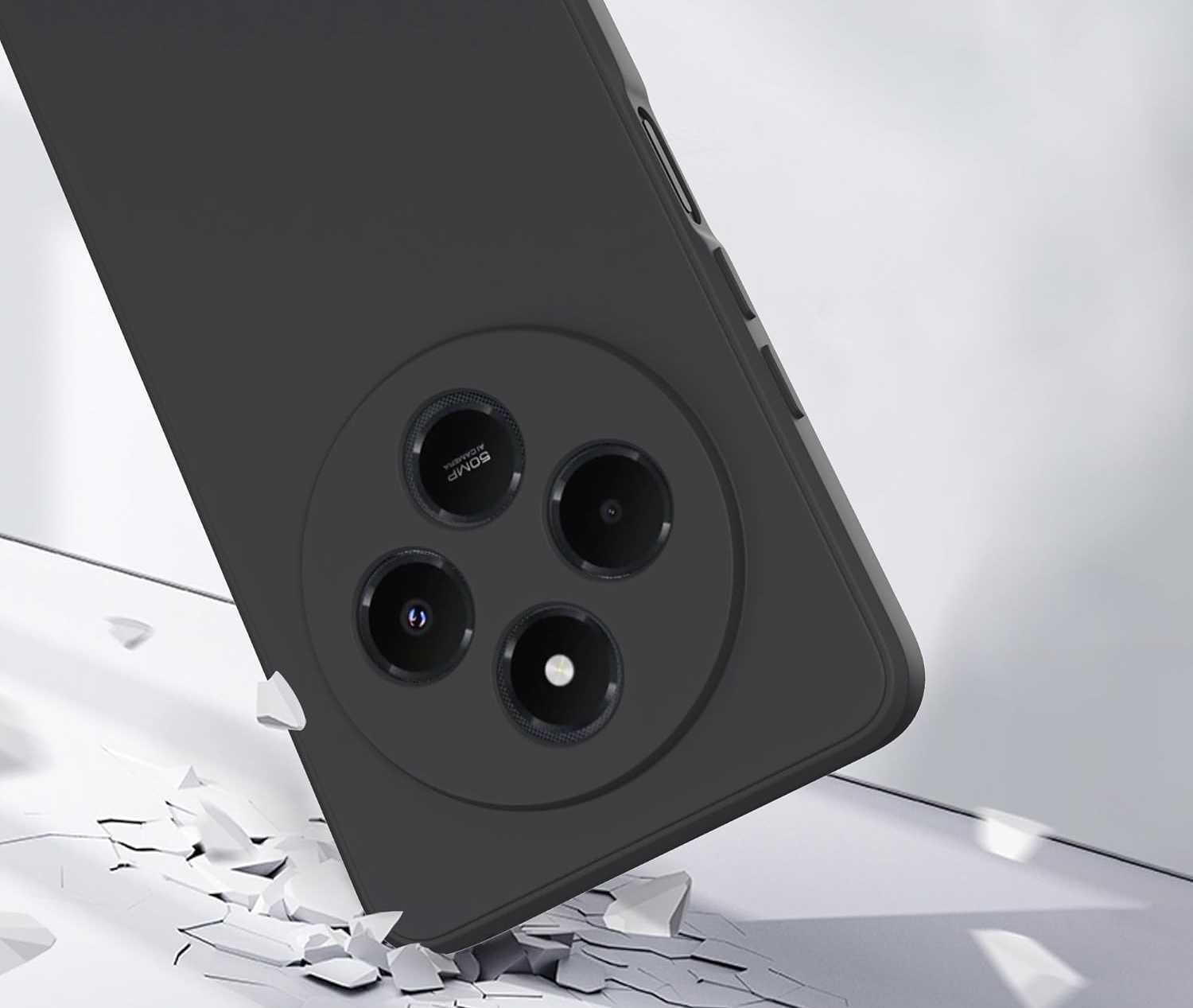 Etui Slim Matt do Xiaomi Poco C75 + Szkło Hartowane