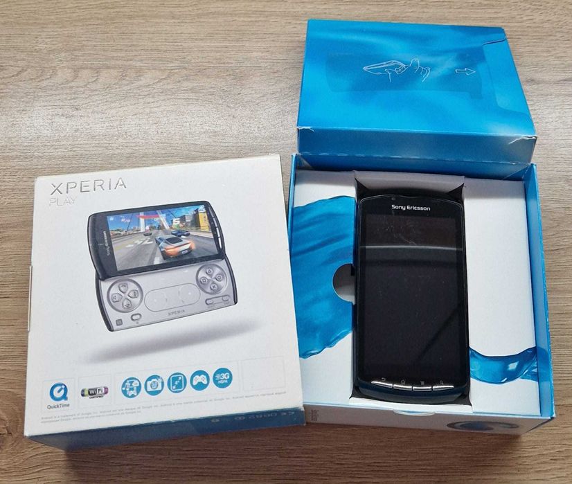 Sony Xperia Play - kultowy telefon, sprawy, pudełko oryginalne!