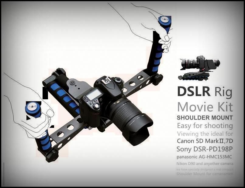 Statyw naramienny DSLR RIG / STEADYCAM KOMBO