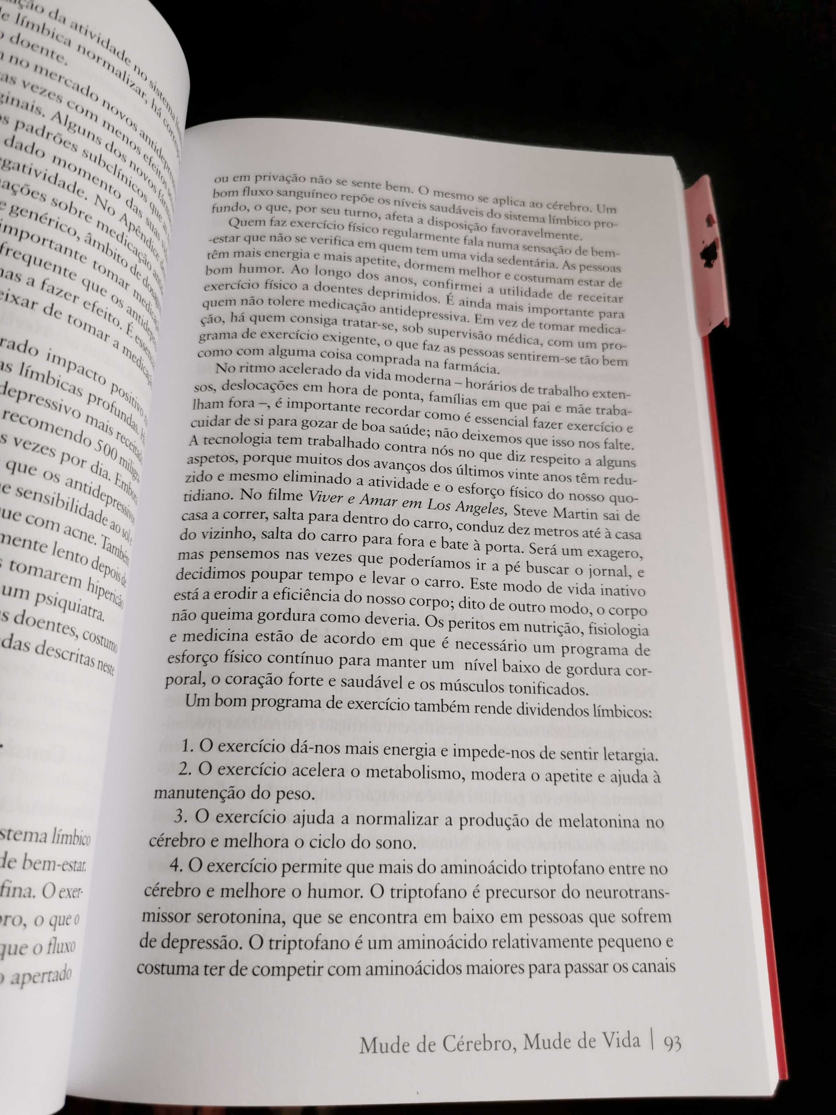 Livro "Mude de Cérebro, Mude de vida" de Dr. Daniel G. Amen