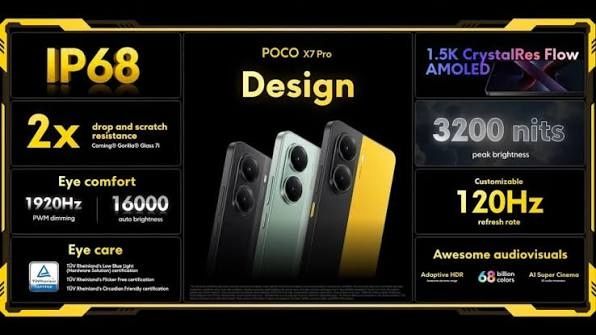 Xiaomi Poco X7 Pro 8/256 12/256 + Adapter 90W