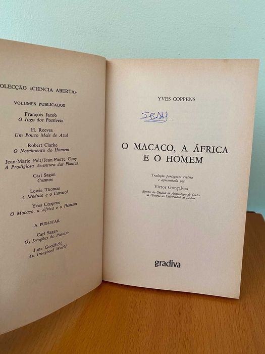 O Macaco, a África e o Homem - Yves Coppens