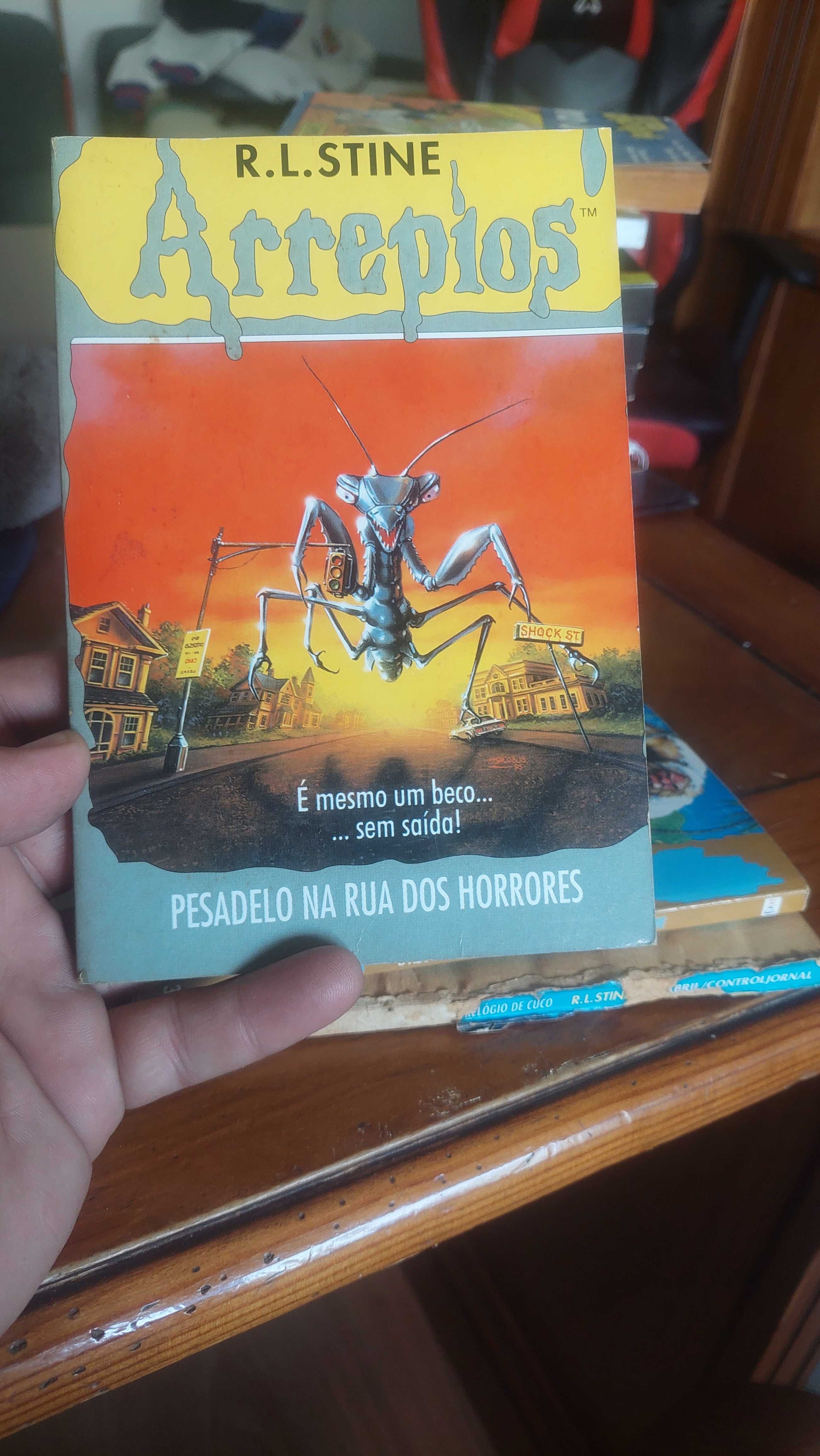 Coleção Rara – Livros Arrepios R.L. Stine – Vintage Anos 90