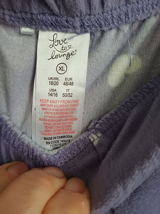 Пижама теплая р.60-62