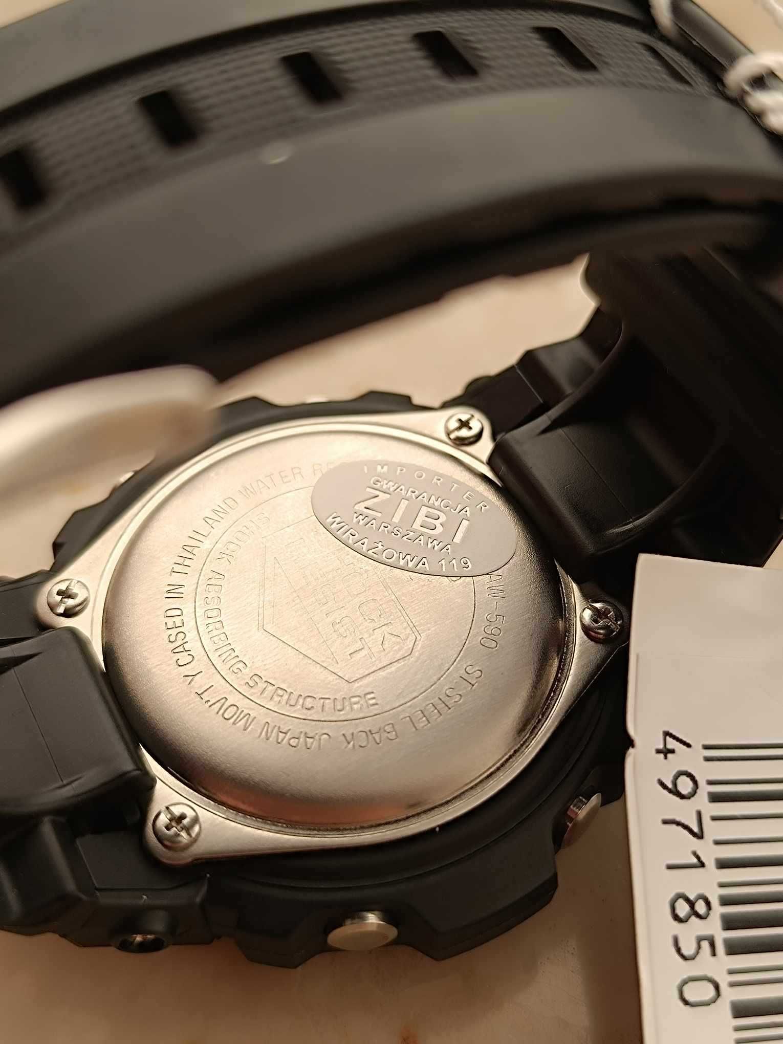 Zegarek męski Casio g-shock aw 591 moduł 4778