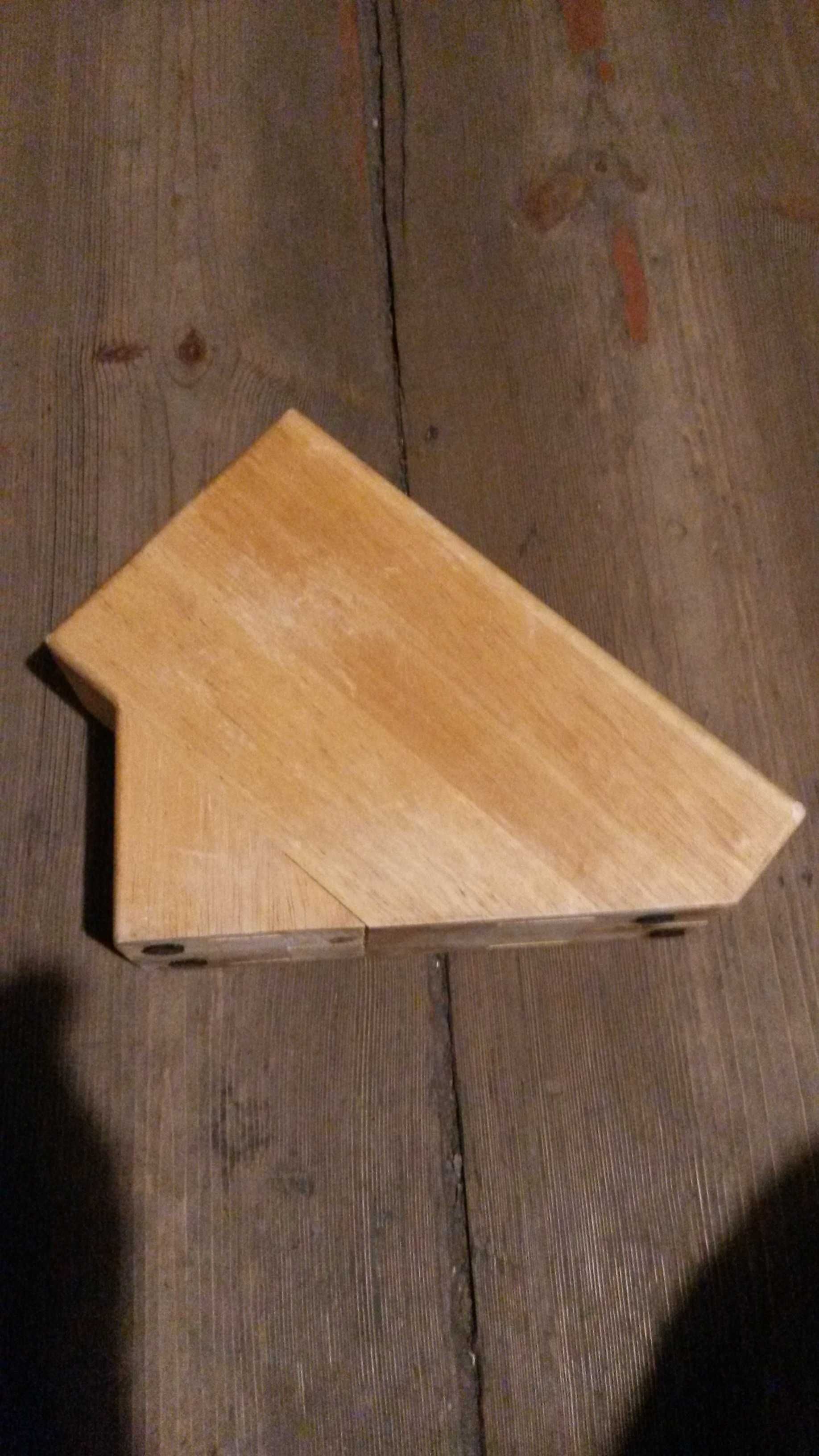 Drewniany blok do noży kuchennych
