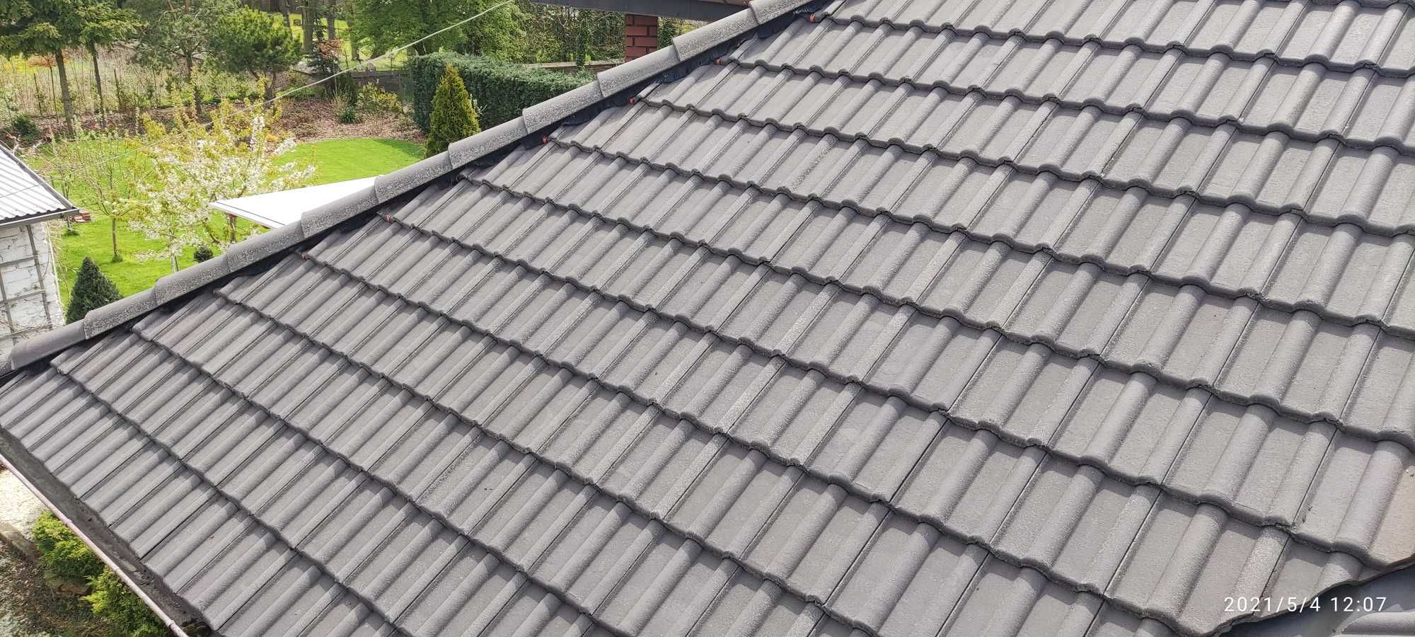 Malowanie Dachów, Mycie Dachu, Dachówek Betonowych , Cementowych