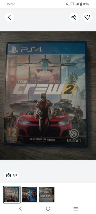 Gra ps4 call of duty i THE crew 2