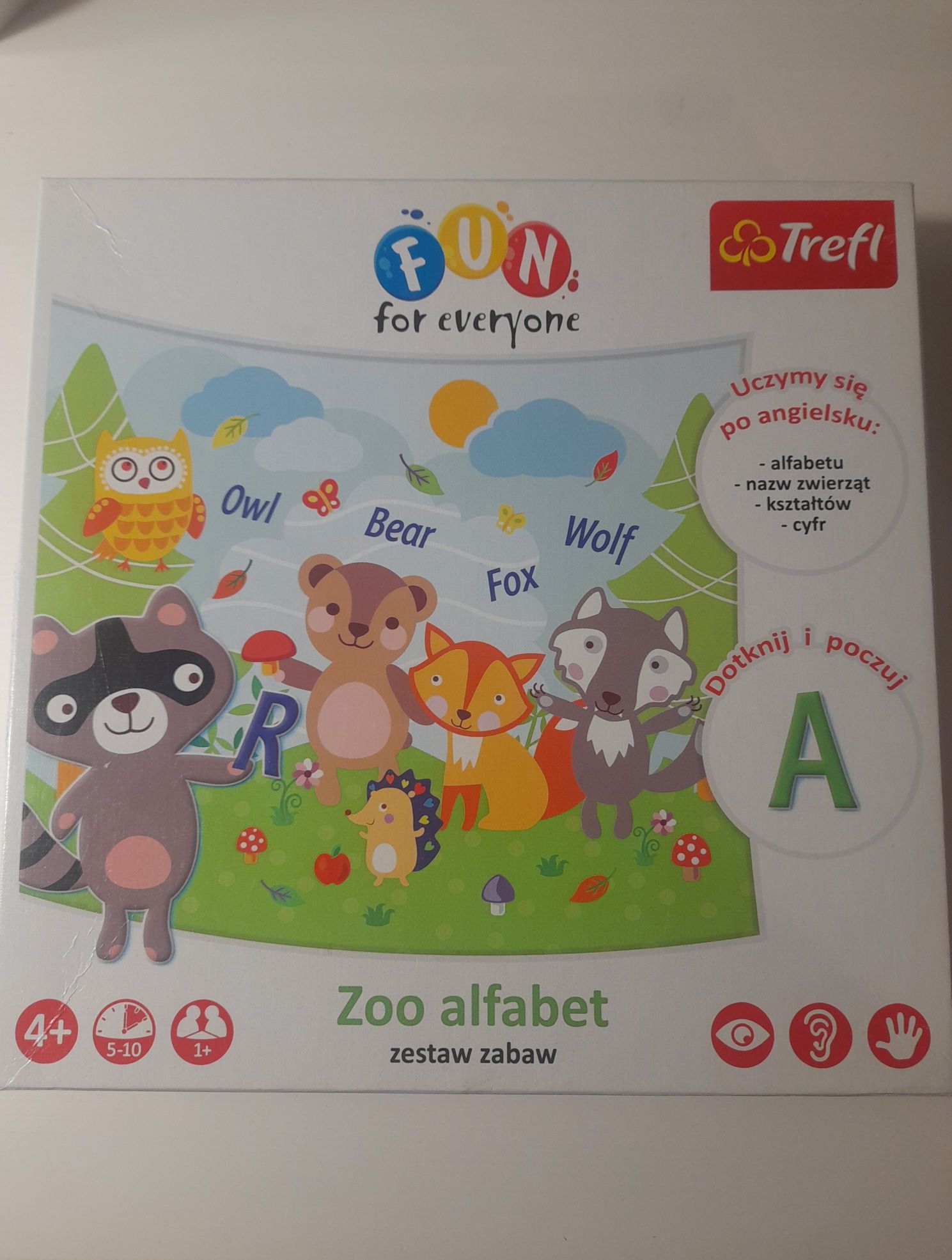 Zestaw zabaw Trefl 4+ Zoo alfabet - Fun for everyone