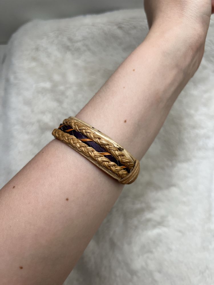 Bransoletka boho etno etniczna bohemian ręcznie robiona handmade 25