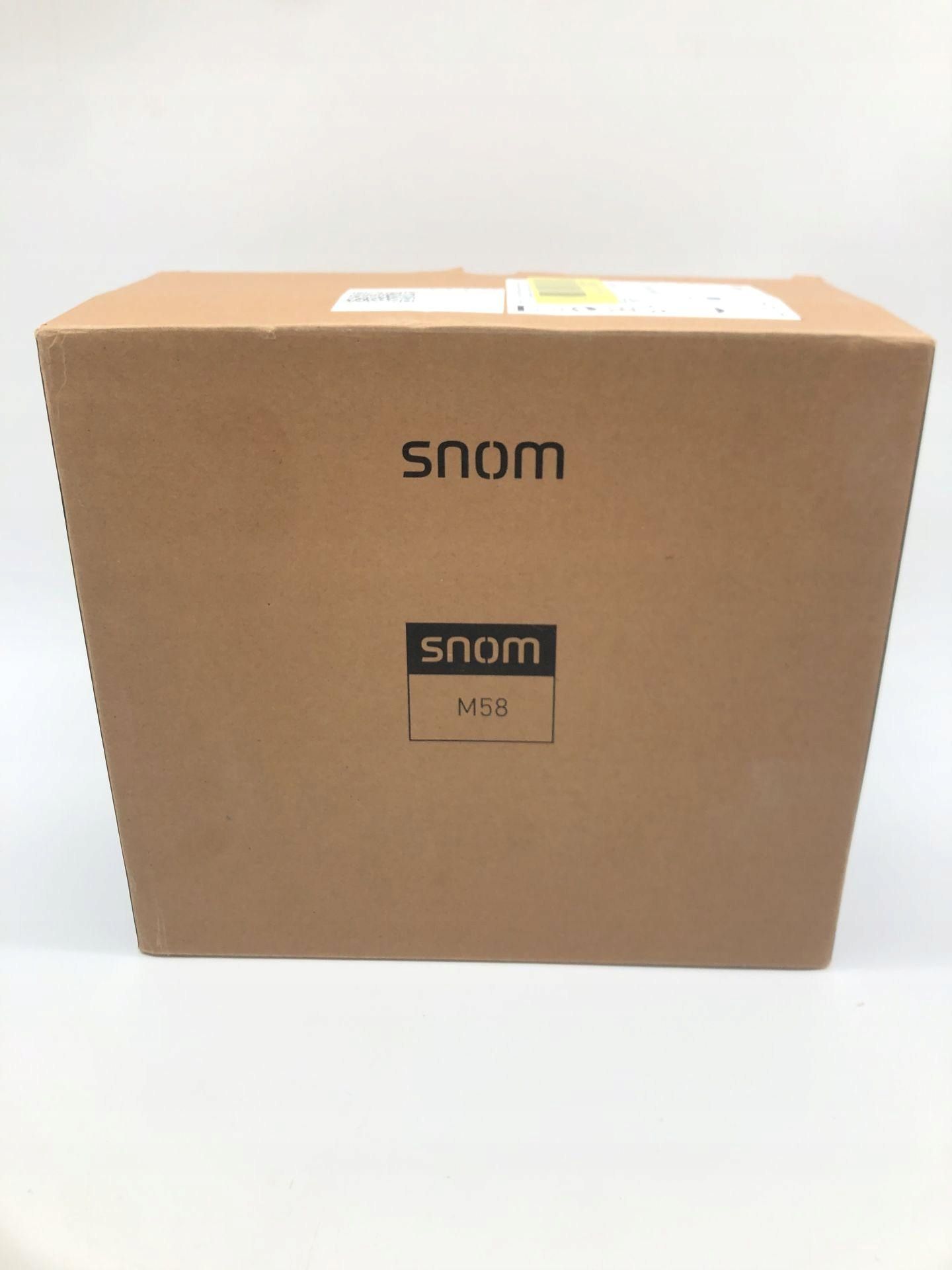 Snom M58 DECT IP Telefon bezprzewodowy 5" wyświetlacz Bluetooth OTA