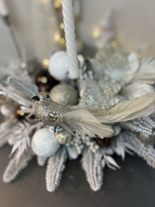 Підсвічник новорічний декор