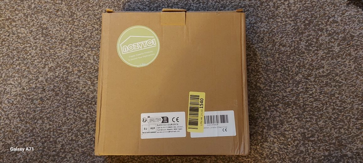 NOWE Nietłukące się, dzielone talerze obiadowe 23 cm, z 3 przegródkami