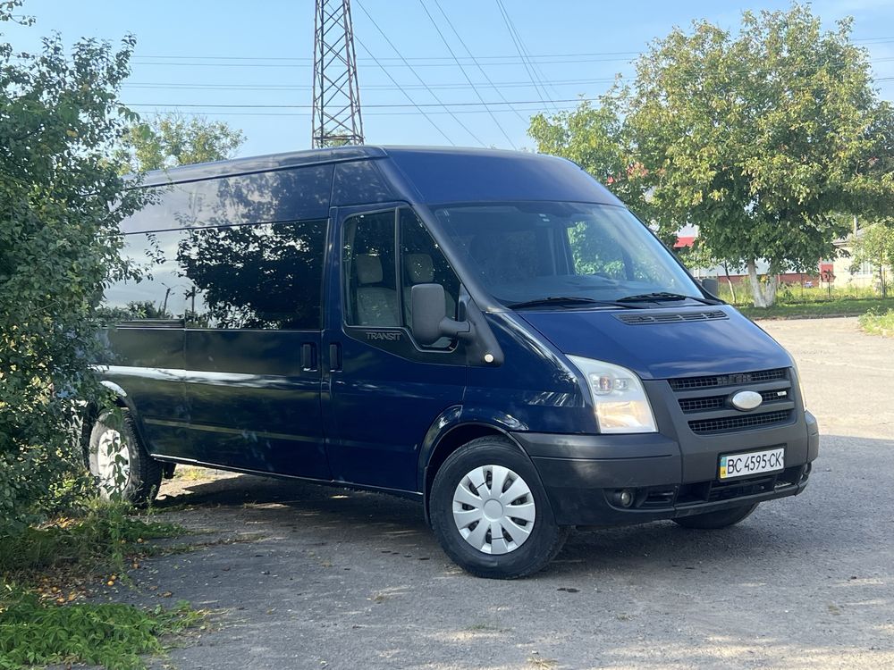 Ford Transit лонг 2007р 2.4 TDCI оригінальний пасажир