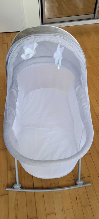 Łóżeczko 3 w 1 Kinderkraft Lovi szare