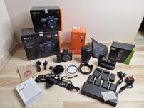 JAK NOWY Sony A7 III 24.2 MPx + 24-105 F4 + Grip + Filtr ND