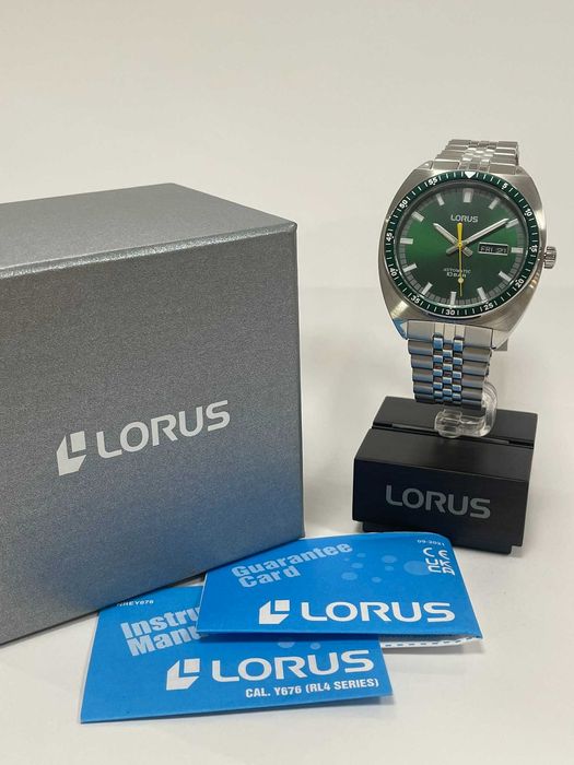 Relógio Lorus Automático - 43mm - Novo c/ garantia