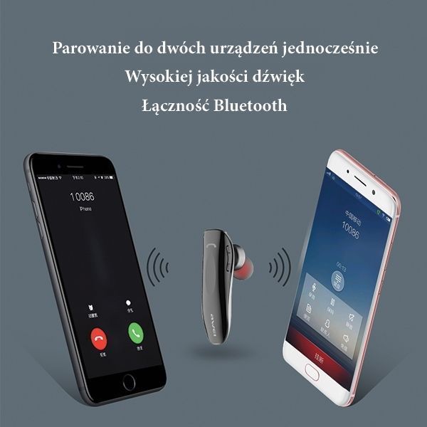 Awei Słuchawka Bluetooth Mono N1 Szary/Grey