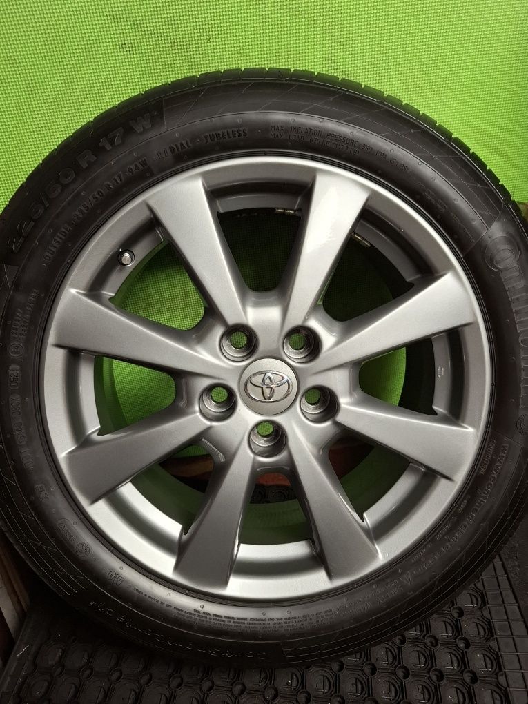 Koła aluminiowe alufelgi 17" Toyota Avensis Verso Camry  Auris CHR