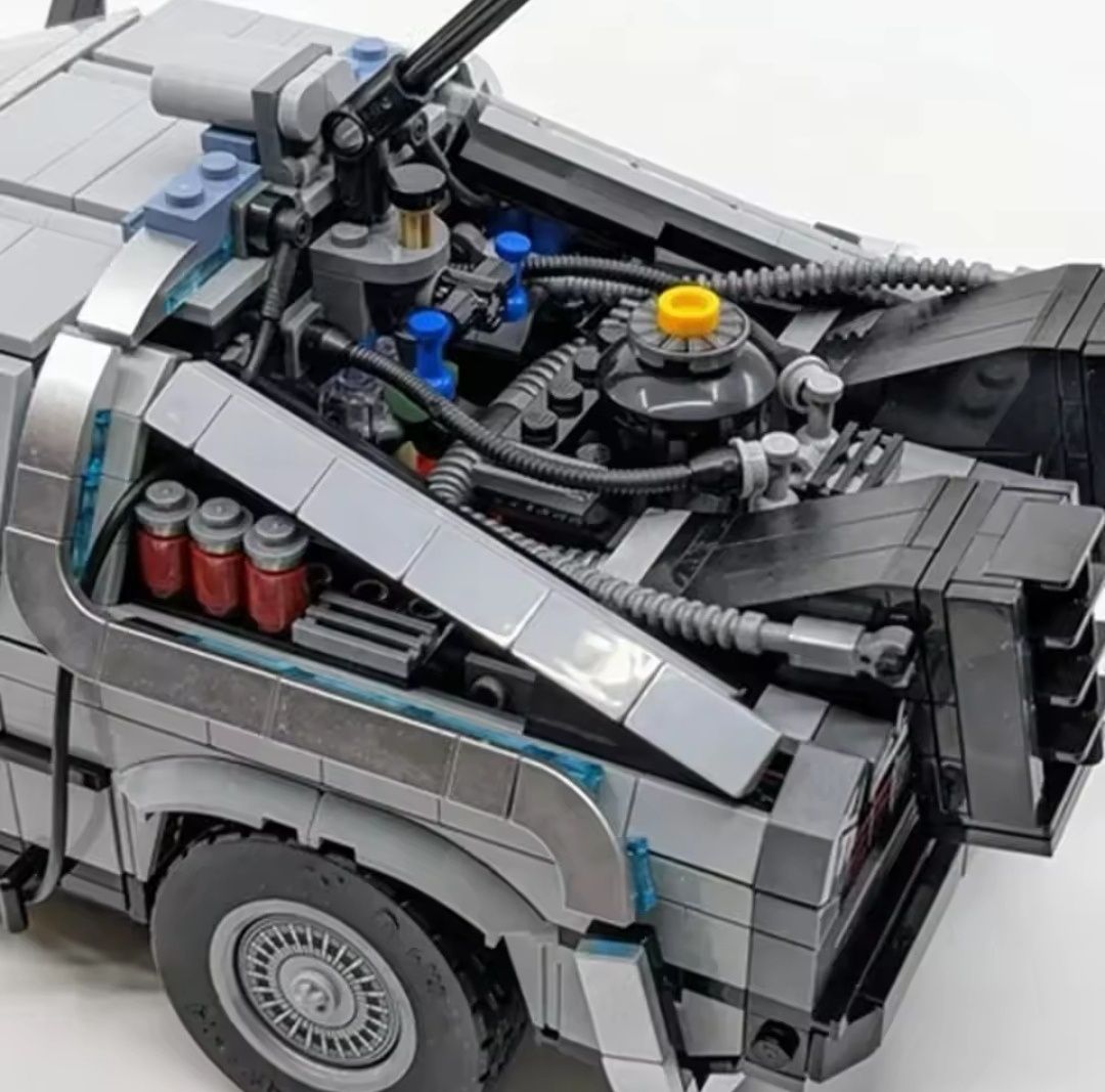Klocki DeLorean DMC-12 Wehikuł na wzór 10300 (Nie Lego)