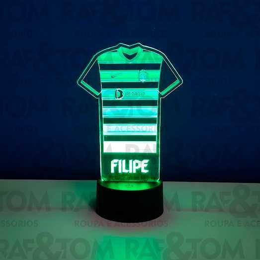 Candeeiro LED personalizado