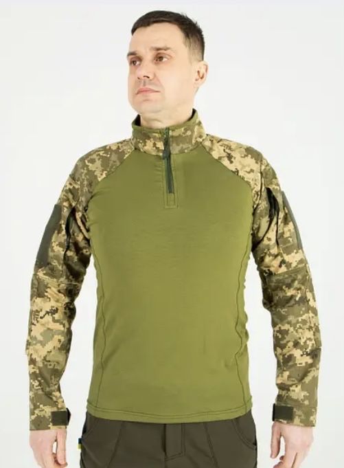 Тактична на бойова сорочка Убакс олива-піксель