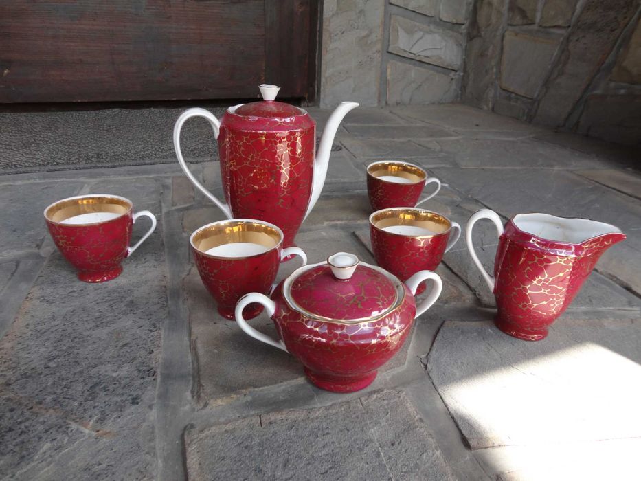zastawa,zestaw,kawowy,herbaciany,servis,prl,wysylka