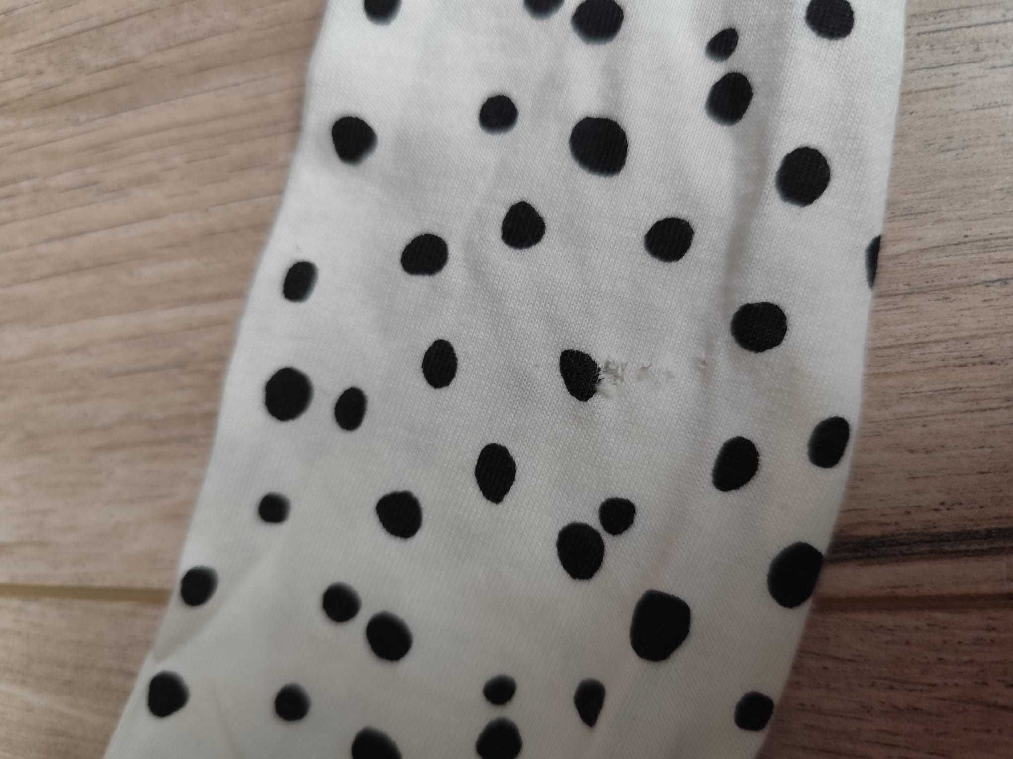 Sukienka dziecięca/niemowlęca z długim rękawem r.80cm (wada)