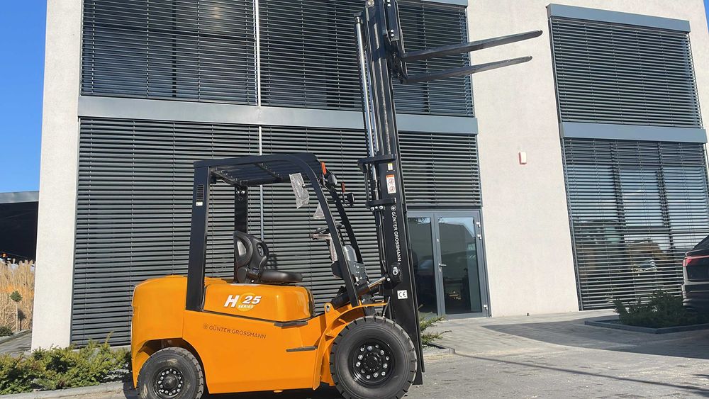 Wózek widłowy 2,5T Triplex Gunter Grossmann. Nowy