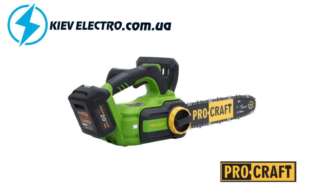 Аккумуляторная пила Procraft PKA42Li (Акум 4Ам МАХ+ЗУ+МАСЛО) ТОП ЦЕНА!