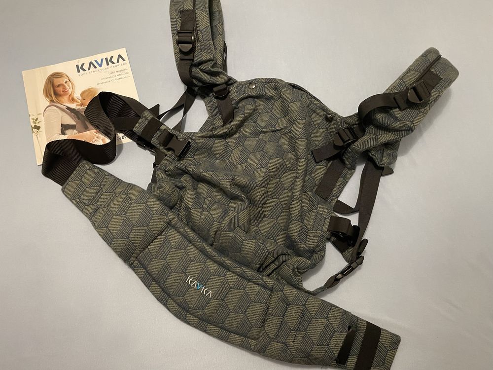 Nosidełko KAVKA multi-age JAK NOWE khaki shade premium stan idealny