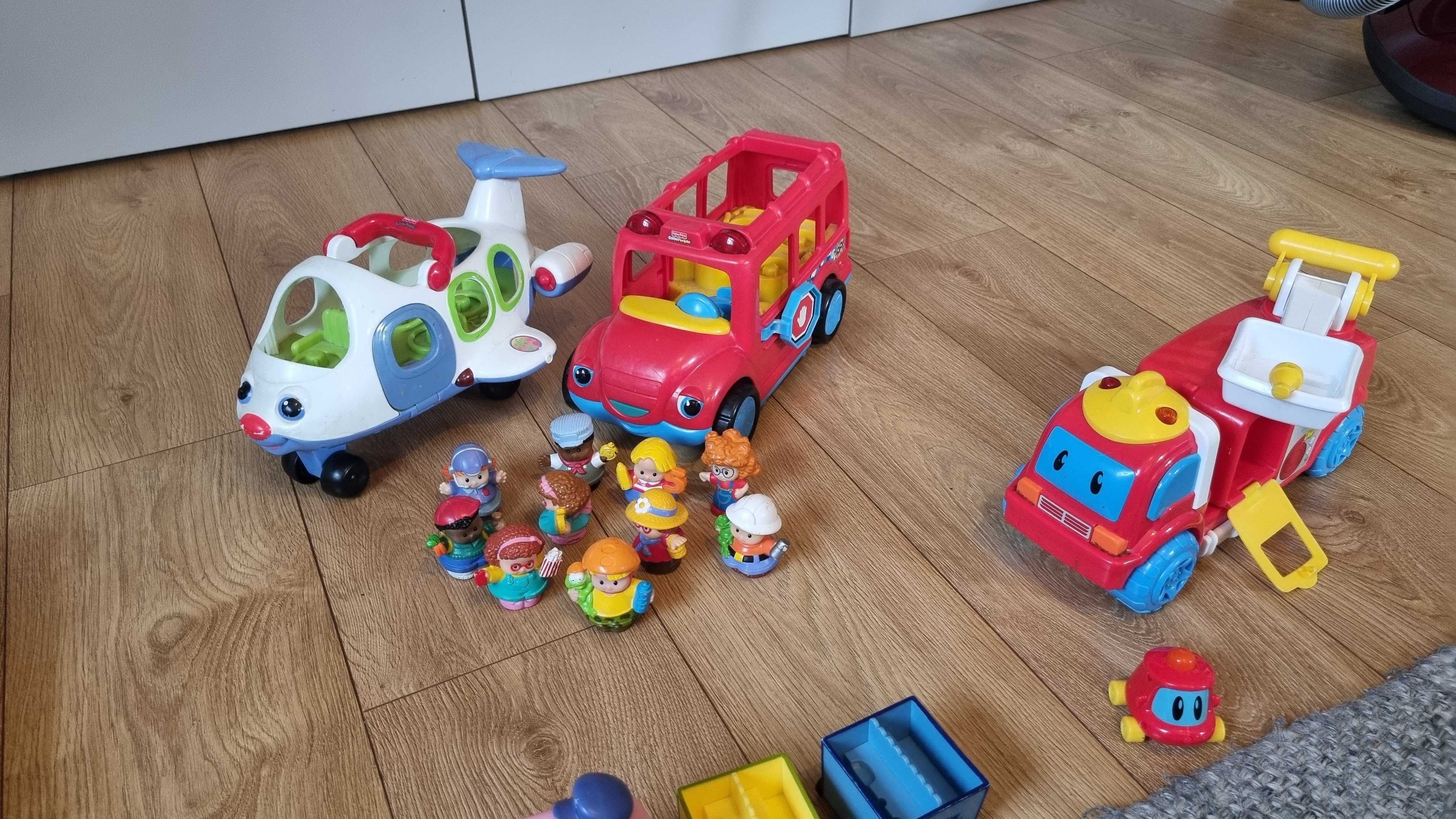 Zestaw zabawek Fisher Price i inne