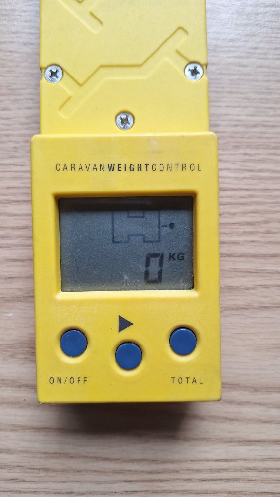 Waga elektroniczna przyczepy kempingowej/ kampera