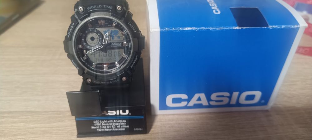 Zegarek męski Casio aeq-200w-1avcf