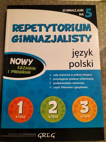 Repetytorium gimnazjalisty j.polski