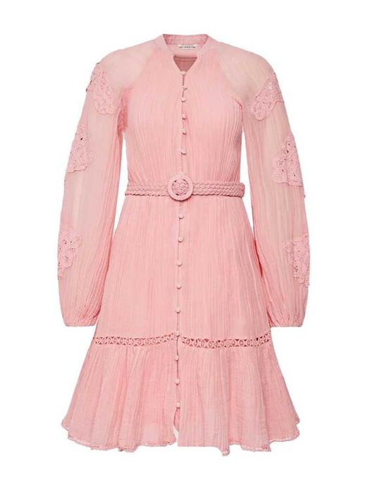 Sukienka letnia z długim rękawem - GUESS - rozm. M (KO3037)