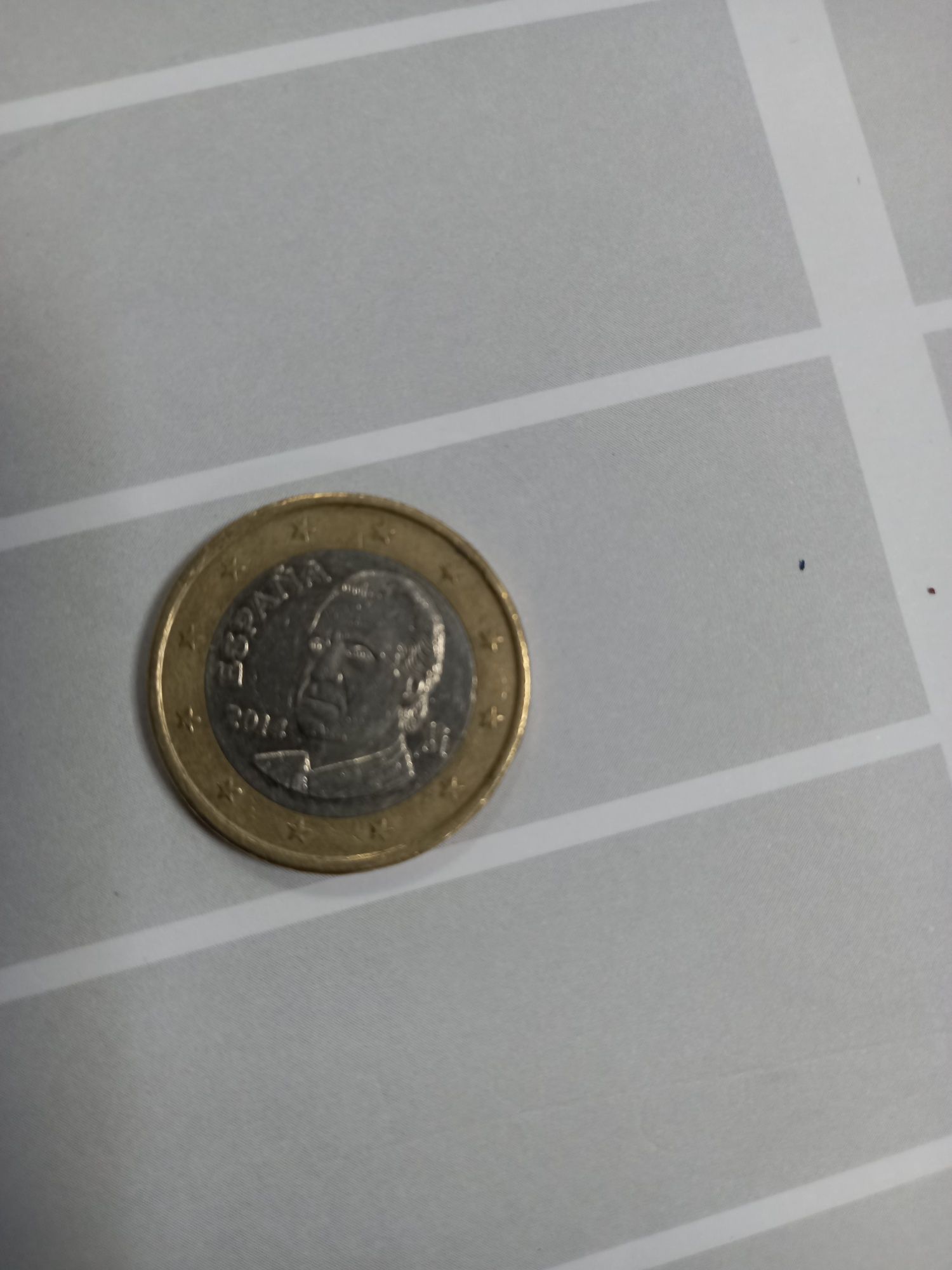 3 Moedas raras 2 euros, 1 euros, 0 50 euros