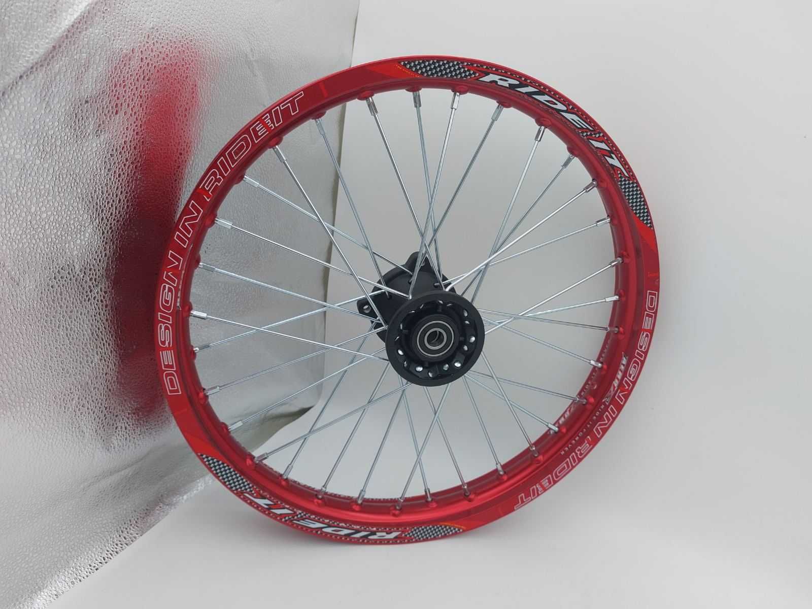 Диск колесо передній r17 алюмінієвий пітбайк Kayo viper geon Червоний