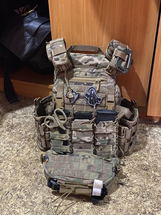 Плитоноска REAL DEFENCE skillet max