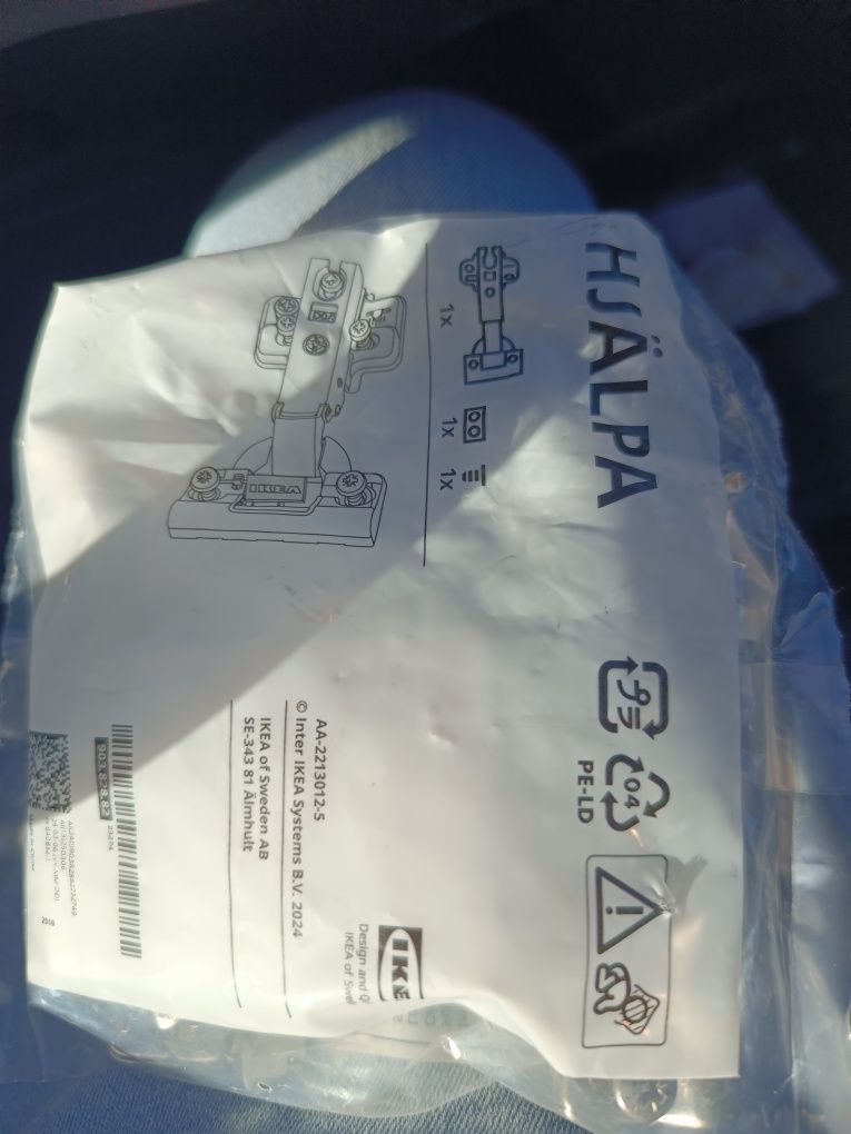 Dobradiças ikea hjalpa