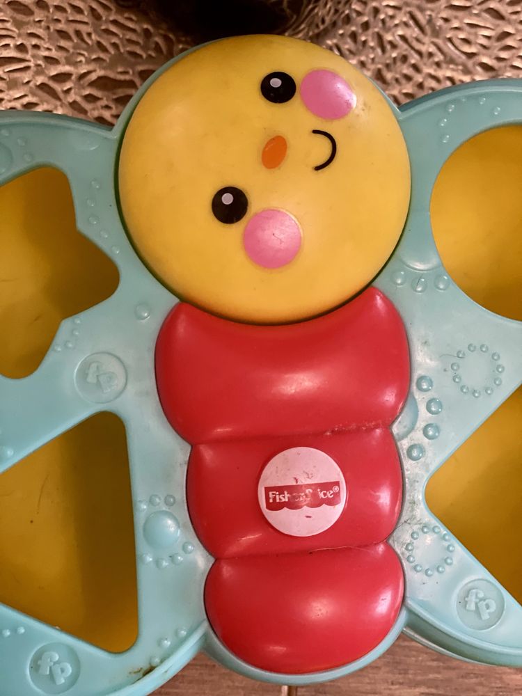 Zestaw zabawek grająca zawieszka do wózka łóżeczka stan BDB