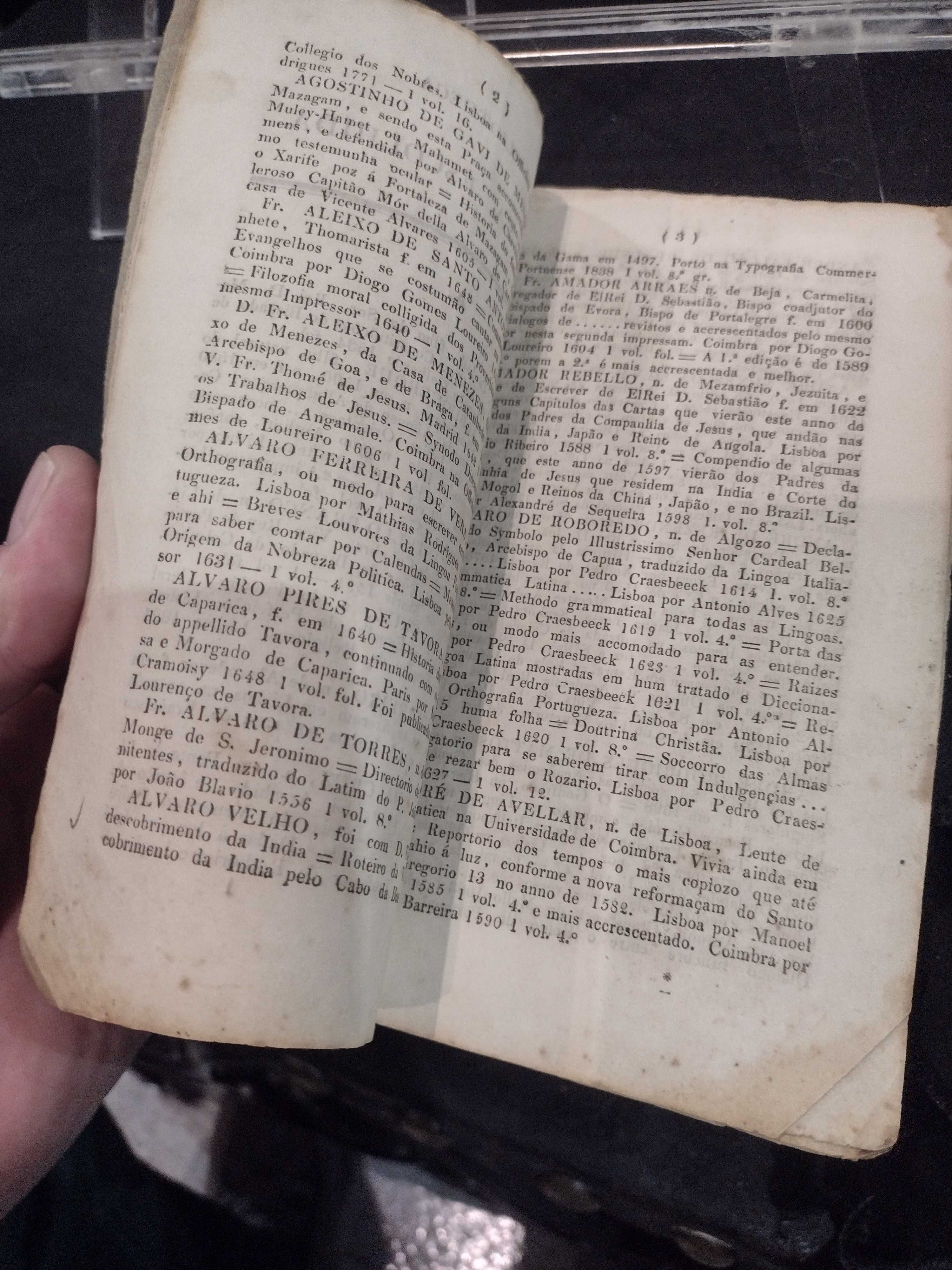 Lusitana escolhida ou catalogo dos escriptores portuguezes 1841
