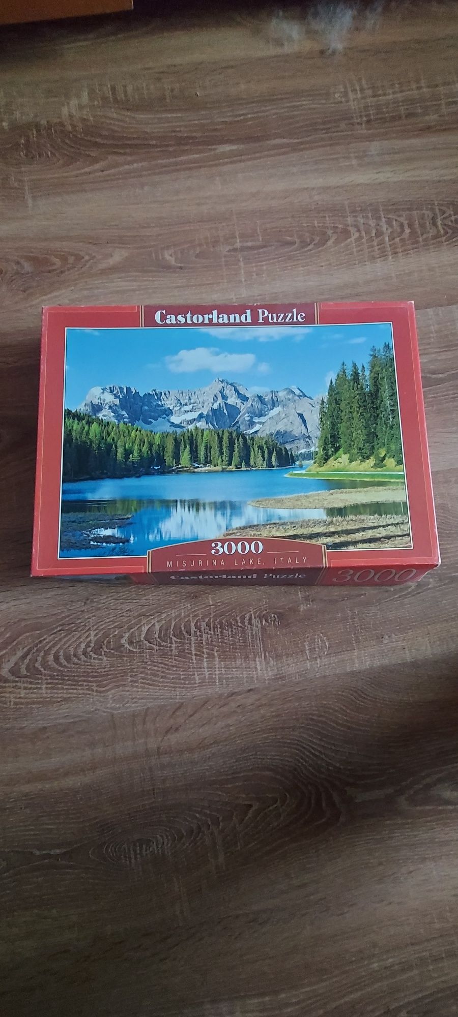 Puzzle +antyrama, Castorland 3000el. Misurina Lake, zamiana