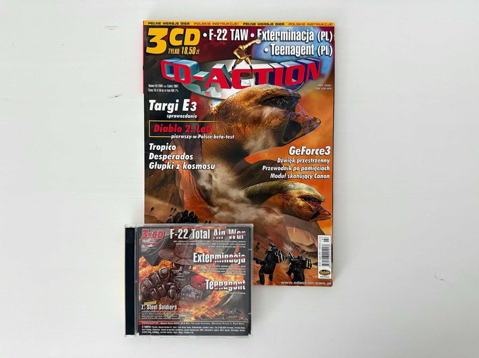 CD-Action (61) 07/2001 + 3xCD lipiec 2001