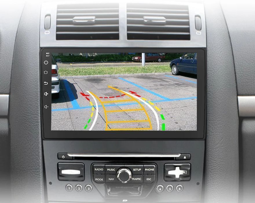 Radio do Peugeot 407 od 2004 - 2011 CarPlay i Android Auto