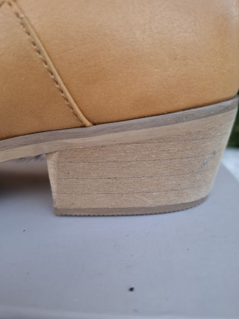Botki wiosenne rozm.39. Kolor Camel